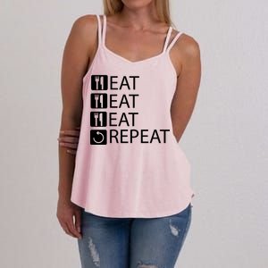 Eat Eat Eat Repeat Women's Strappy Tank