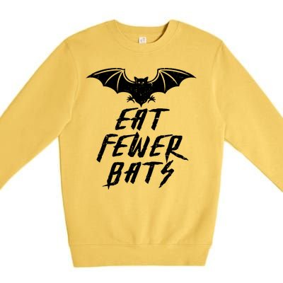 Eat Fewer Bats Premium Crewneck Sweatshirt