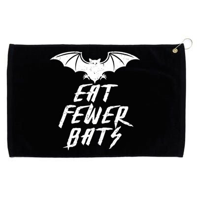 Eat Fewer Bats Grommeted Golf Towel