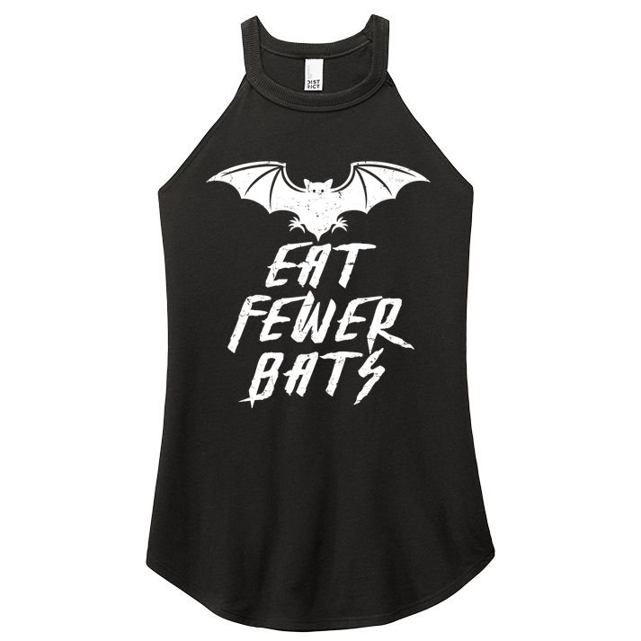 Eat Fewer Bats Women's Perfect Tri Rocker Tank