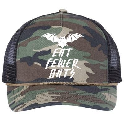 Eat Fewer Bats Retro Rope Trucker Hat Cap