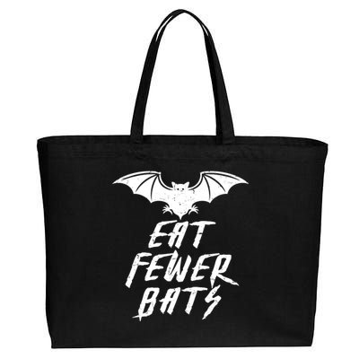 Eat Fewer Bats Cotton Canvas Jumbo Tote