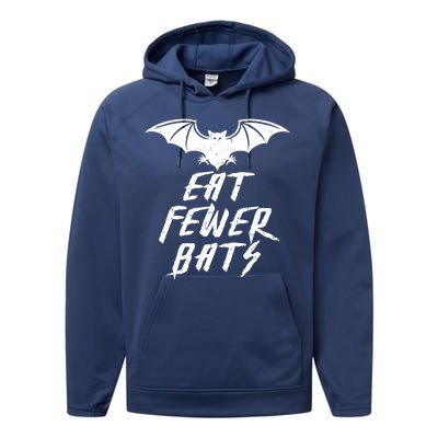 Eat Fewer Bats Performance Fleece Hoodie