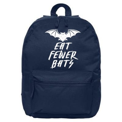 Eat Fewer Bats 16 in Basic Backpack