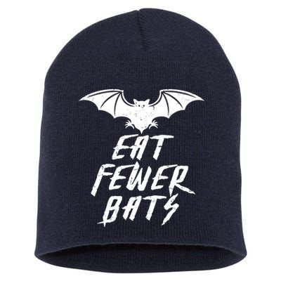 Eat Fewer Bats Short Acrylic Beanie