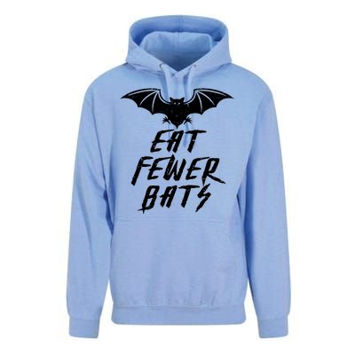 Eat Fewer Bats Unisex Surf Hoodie