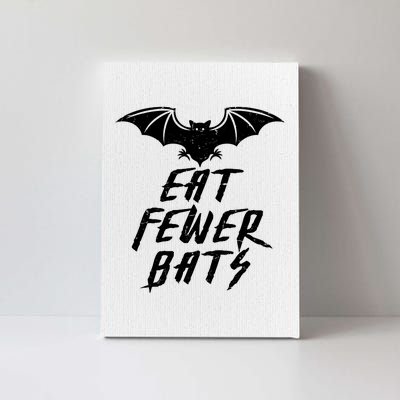 Eat Fewer Bats Canvas