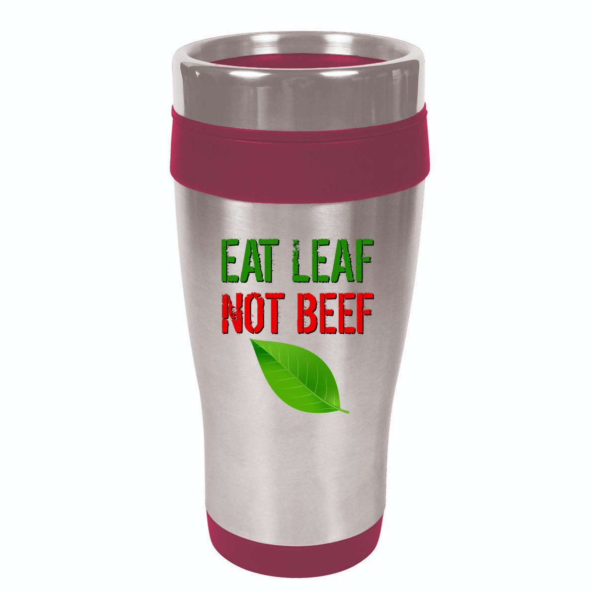 Eat Leaf Not Beef Funny Vegetarians Kids Hoodie