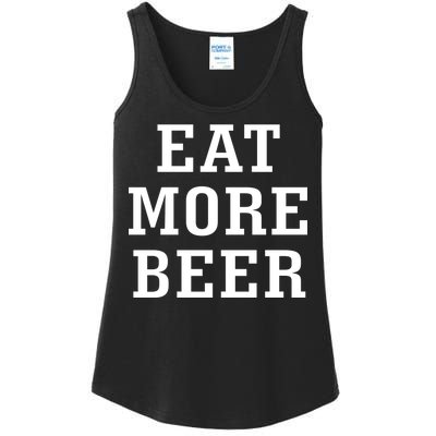 Eat More Beer Ladies Essential Tank