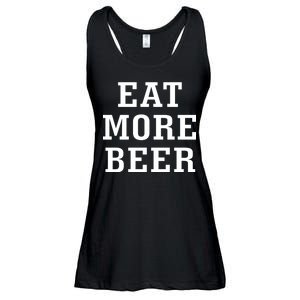 Eat More Beer Ladies Essential Flowy Tank