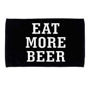 Eat More Beer Microfiber Hand Towel