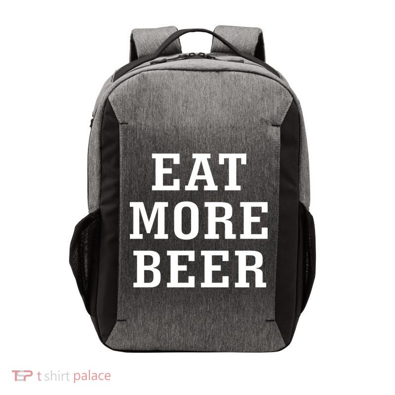 Eat More Beer Vector Backpack