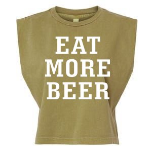 Eat More Beer Garment-Dyed Women's Muscle Tee