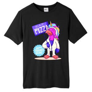 Eat Pizza Funny Happy Thanksgiving Tall Fusion ChromaSoft Performance T-Shirt