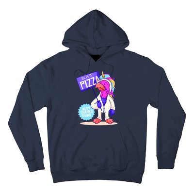 Eat Pizza Funny Happy Thanksgiving Hoodie