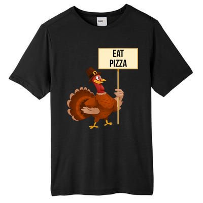 Eat Pizza Funny Turkey Tall Fusion ChromaSoft Performance T-Shirt