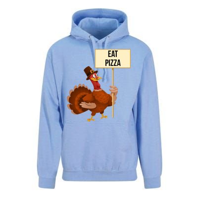 Eat Pizza Funny Turkey Unisex Surf Hoodie