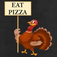 Eat Pizza Not Turkey Trucker Hat