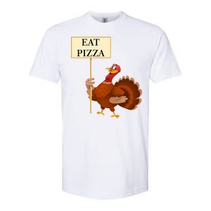 Eat Pizza Not Turkey Softstyle CVC T-Shirt