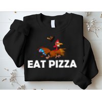 Eat Pizza Not Turkey Funny Thanksgiving Sweatshirt