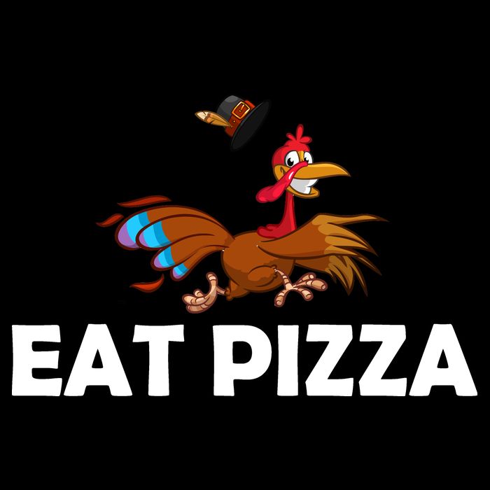Eat Pizza Not Turkey Funny Thanksgiving Sweatshirt