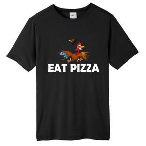 Eat Pizza Not Turkey Funny Thanksgiving Tall Fusion ChromaSoft Performance T-Shirt