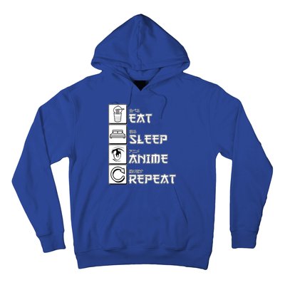 Eat Sleep Anime Repeat Hoodie