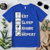 Eat Sleep Anime Repeat Premium T-Shirt