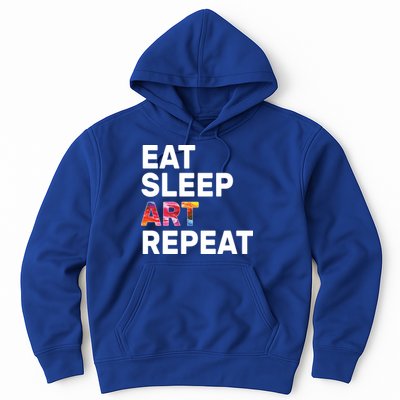 Eat Sleep Art Repeat Hoodie