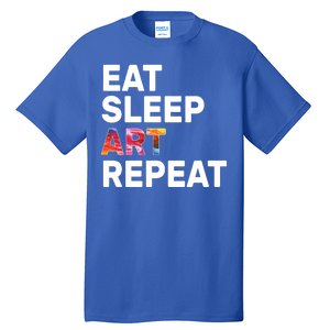 Eat Sleep Art Repeat Tall T-Shirt