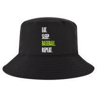 Eat Sleep Baseball Repeat Cool Comfort Performance Bucket Hat