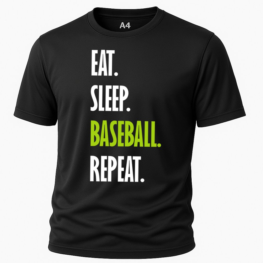 Eat Sleep Baseball Repeat Performance Shirt