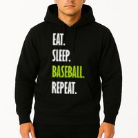 Eat Sleep Baseball Repeat Hoodie