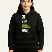 Eat Sleep Baseball Repeat Hoodie