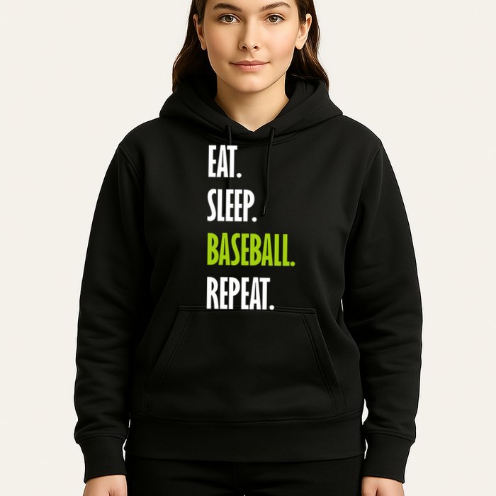 Eat Sleep Baseball Repeat Hoodie
