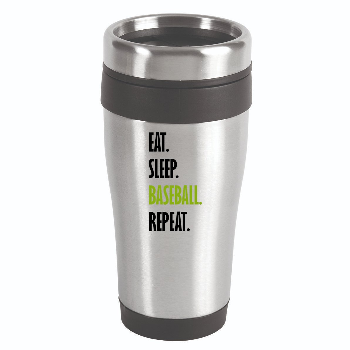 Eat Sleep Baseball Repeat 16oz Travel Tumbler