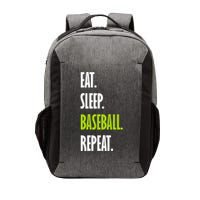 Eat Sleep Baseball Repeat Vector Backpack