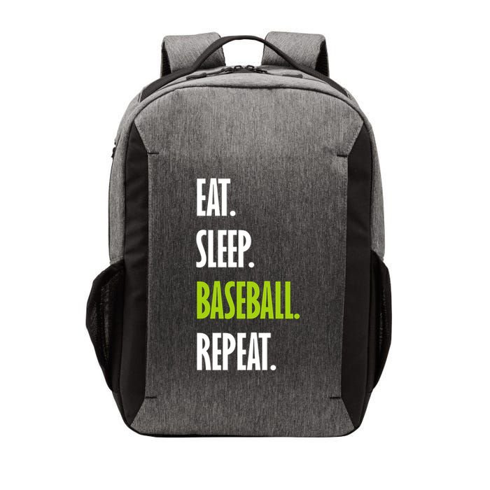 Eat Sleep Baseball Repeat Vector Backpack