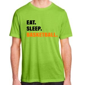 Eat Sleep Basketball Adult ChromaSoft Performance T-Shirt