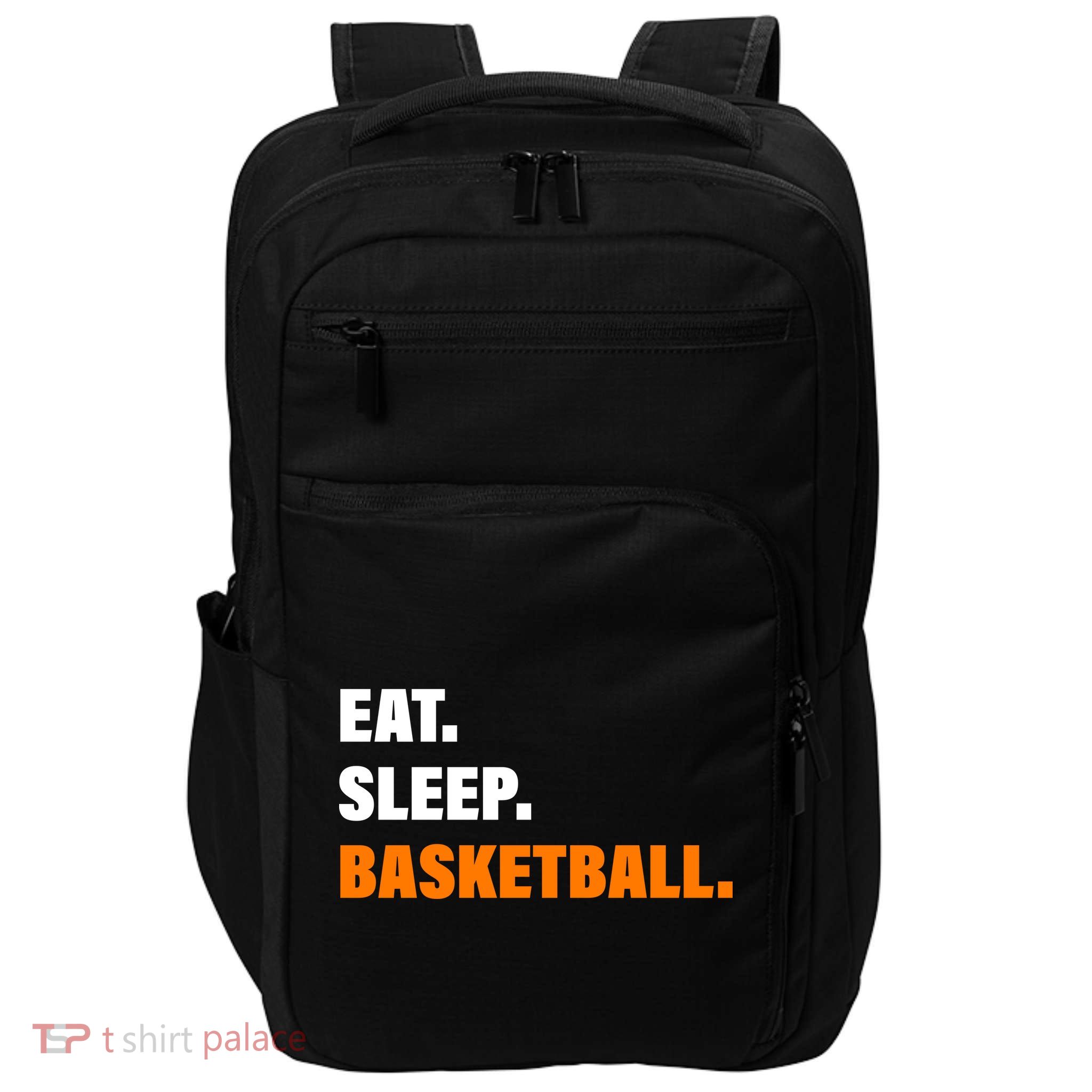 Eat Sleep Basketball Impact Tech Backpack