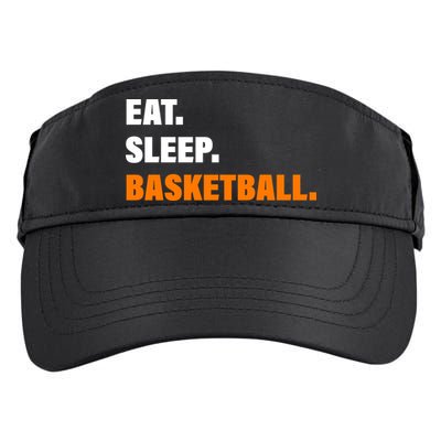 Eat Sleep Basketball Adult Drive Performance Visor