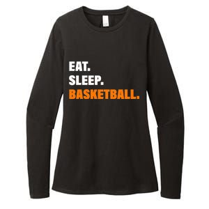 Eat Sleep Basketball Womens CVC Long Sleeve Shirt