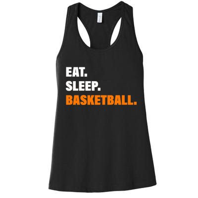 Eat Sleep Basketball Women's Racerback Tank