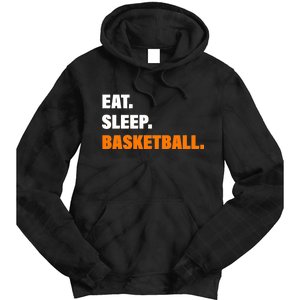 Eat Sleep Basketball Tie Dye Hoodie