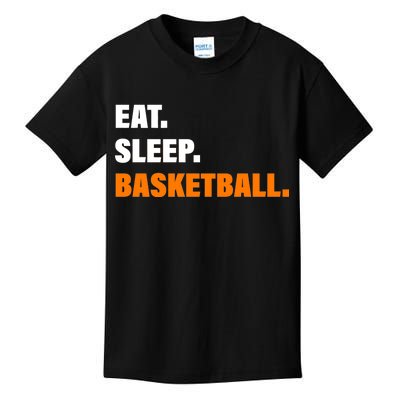 Eat Sleep Basketball Kids T-Shirt