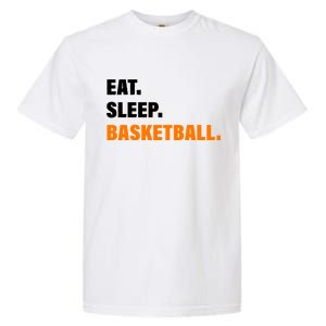 Eat Sleep Basketball Garment-Dyed Heavyweight T-Shirt