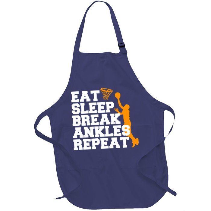 Eat Sleep Break Ankles Repeat Apron