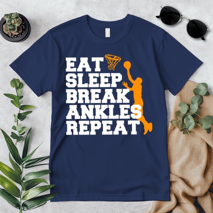 Eat Sleep Break Ankles Repeat Premium T-Shirt