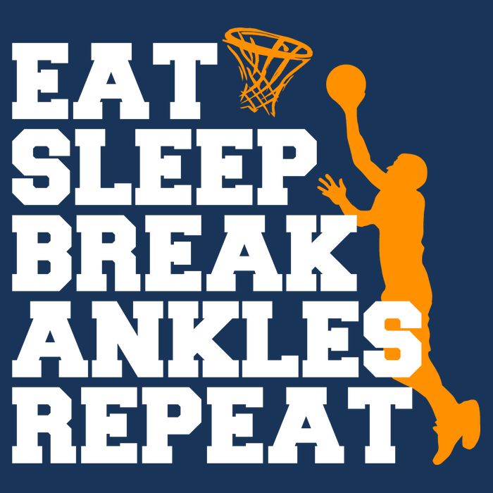 Eat Sleep Break Ankles Repeat Premium T-Shirt