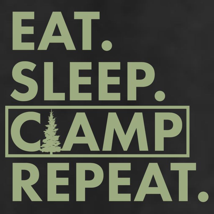 Eat Sleep Camp Repeat Camping Fan Cool Comfort Performance Bucket Hat